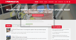 Desktop Screenshot of formule1.nl